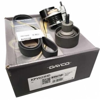 Поликлиновой ременный комплект Dayco KPV023HD (фото 1)