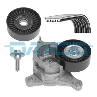 Citroen к-кт поликлинового ремня (ремень+натяжитель+ролик) c4,с5,c8 2.0 01-, peugeot 206, 307, 406, 407, 607 Dayco KPV067