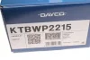 Водяной насос + комплект зубчатого ремня Dayco KTBWP2215 (фото 15)