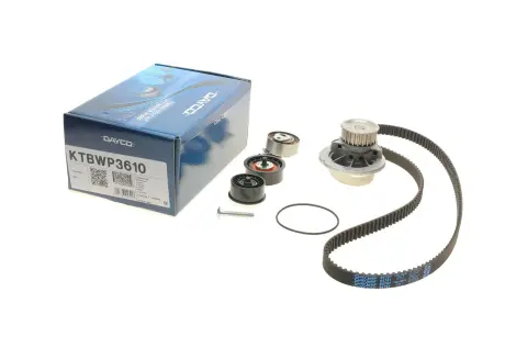 Водяной насос + комплект зубчатого ремня Dayco KTBWP3610