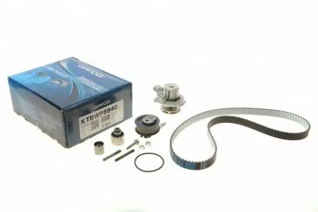 Водяной насос + комплект зубчатого ремня Dayco KTBWP8840
