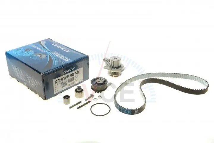Водяной насос + комплект зубчатого ремня Dayco KTBWP8840 (фото 1)