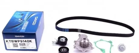 Водяной насос + комплект зубчатого ремня Dayco KTBWP9140K