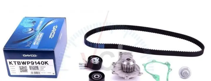 Водяной насос + комплект зубчатого ремня Dayco KTBWP9140K (фото 1)