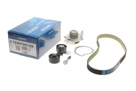 Комплект грм + насос citroen c4/peugeot 407 05- Dayco KTBWP9670K