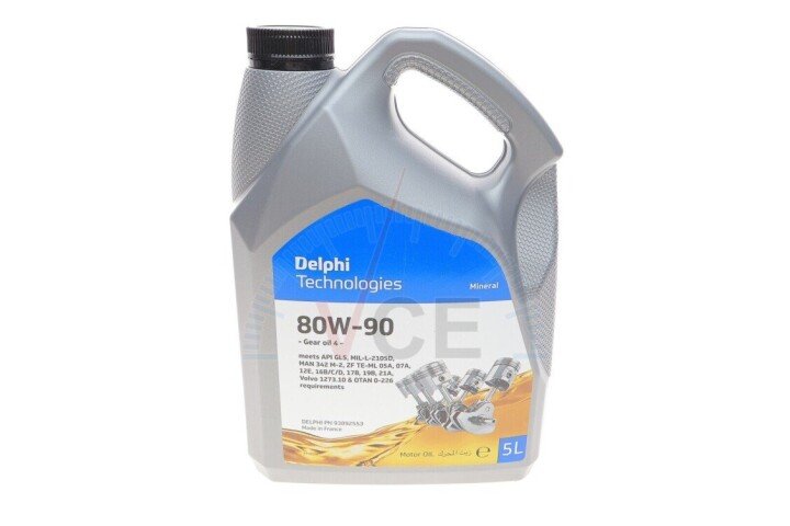 Масло трансмиссионное Gear Oil 4 GL5 80W90 5л DELPHI 93892553 (фото 1)