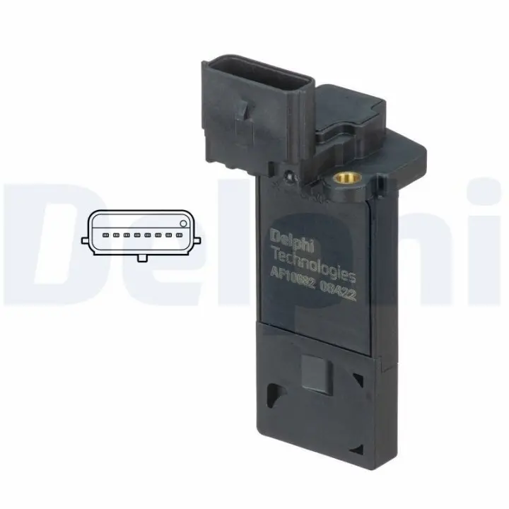 Фото 1 - Витратомір повітря DELPHI AF10682-12B1 Витратомір повітря DELPHI AF10682-12B1 (фото 1)