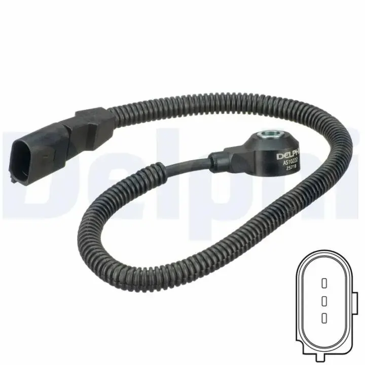 Фото 1 - Датчик детонации DELPHI AS10222 Датчик детонации DELPHI AS10222 (фото 1)