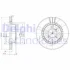 Передний тормозной диск DELPHI BG3160 (фото 1)