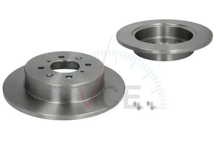 Фото 1 - Гальмівні диски DELPHI BG3793 Гальмівні диски DELPHI BG3793 (фото 1)