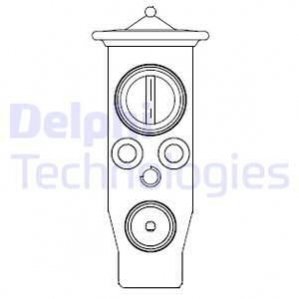 Розширювальний клапан кондиціонера DELPHI CB1013V