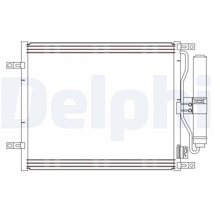 Радиатор кондиционера DELPHI CF20245 (фото 1)