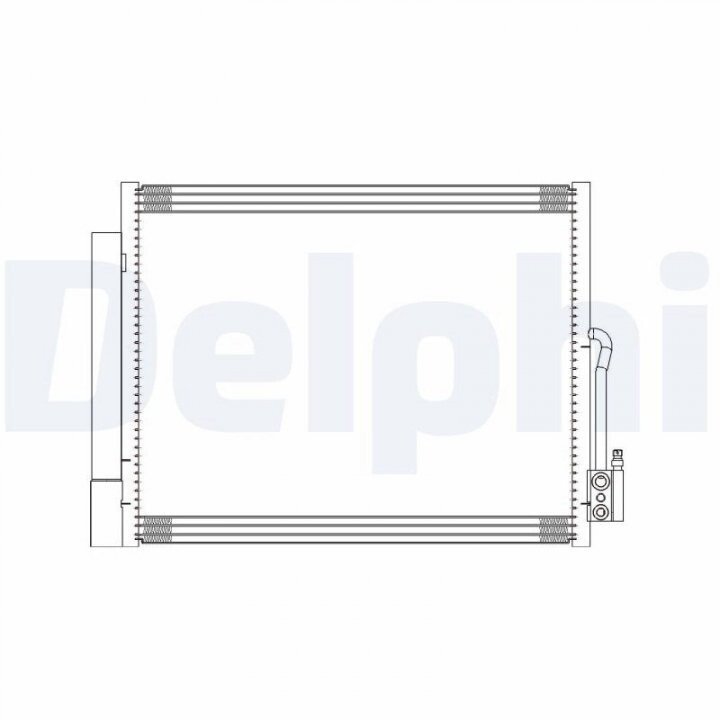 Повітряний радіатор opel meriva 10- DELPHI CF20294 (фото 1)