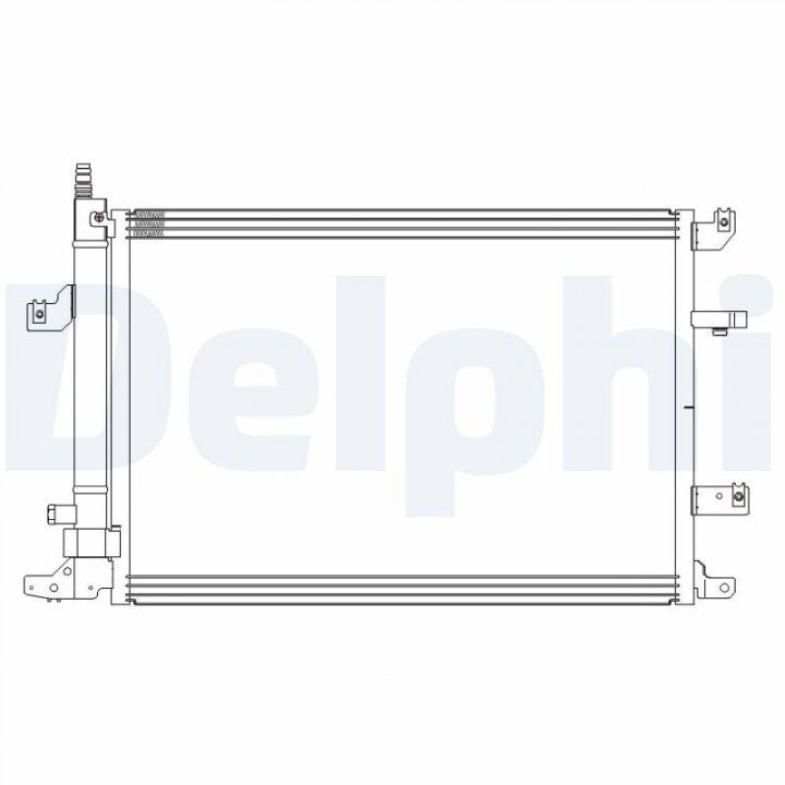 Воздухо радиатор volvo s60 00- DELPHI CF20316 (фото 1)