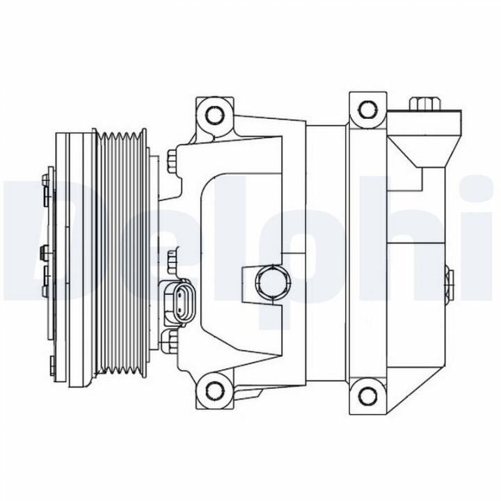 Компресор кондиціонера DELPHI CS10095-12B1 (фото 1)