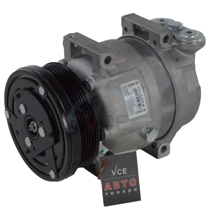 Фото 1 - Компресор кондиціонера DELPHI CS10096-12B1 Компресор кондиціонера DELPHI CS10096-12B1 (фото 1)