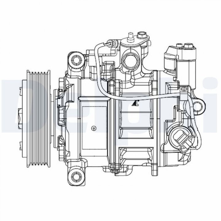 Компрессор кондиционера DELPHI CS20504 (фото 1)