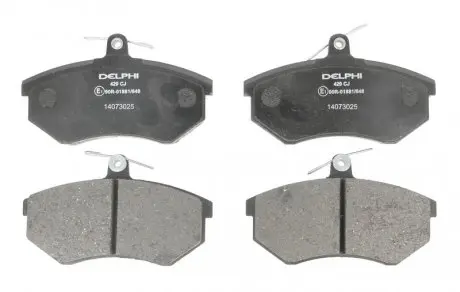 Тормозные колодки, дисковые. DELPHI LP0429