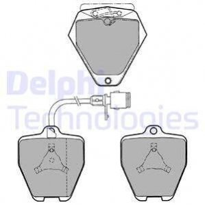 Тормозные колодки дисков DELPHI LP1024 (фото 1)