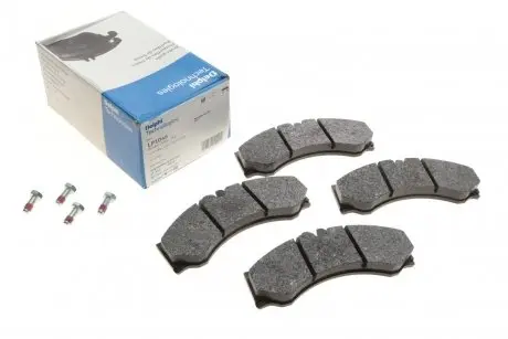 Комплект тормозных колодок, дисковый тормоз DELPHI LP1046