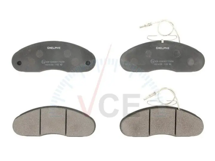 Тормозные колодки DELPHI LP1105 (фото 1)