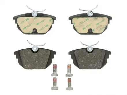 Комплект тормозных колодок, дисковый тормоз DELPHI LP1472