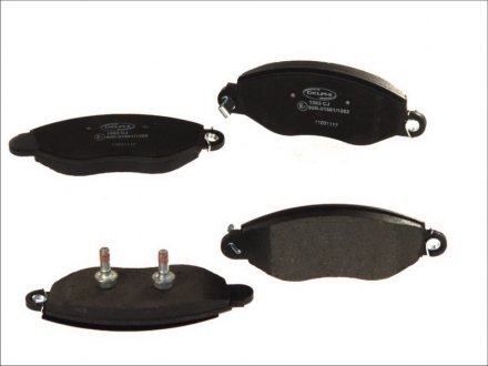 Комплект тормозных колодок, дисковый тормоз DELPHI LP1583 (фото 1)