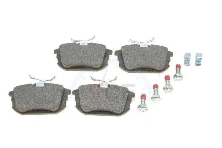 Комплект тормозных колодок, дисковый тормоз DELPHI LP1593 (фото 1)