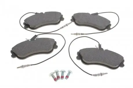 Комплект тормозных колодок, дисковый тормоз DELPHI LP1607