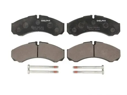 Комплект тормозных колодок, дисковый тормоз DELPHI LP1616