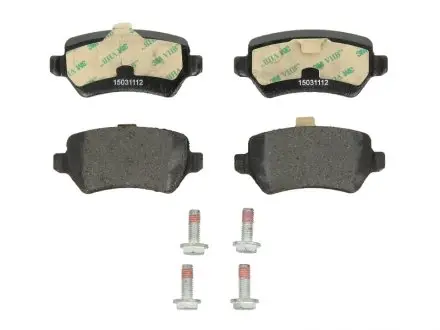 Комплект гальмівних колодок, дискове гальмо DELPHI LP1681