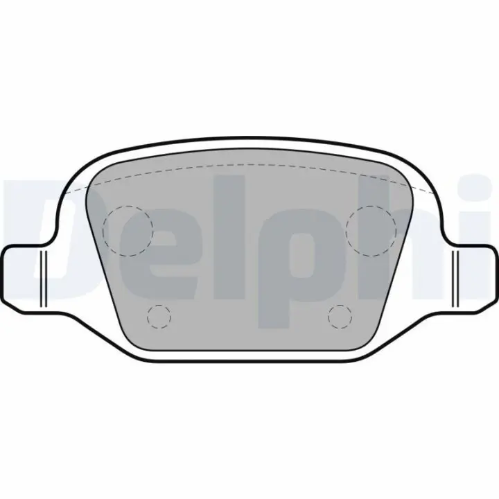 Тормозные колодки DELPHI LP1685 (фото 1)