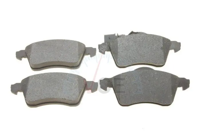 Фото 1 - Комплект гальмівних колодок, дисковий гальмо DELPHI LP1707 Комплект гальмівних колодок, дисковий гальмо DELPHI LP1707 (фото 1)