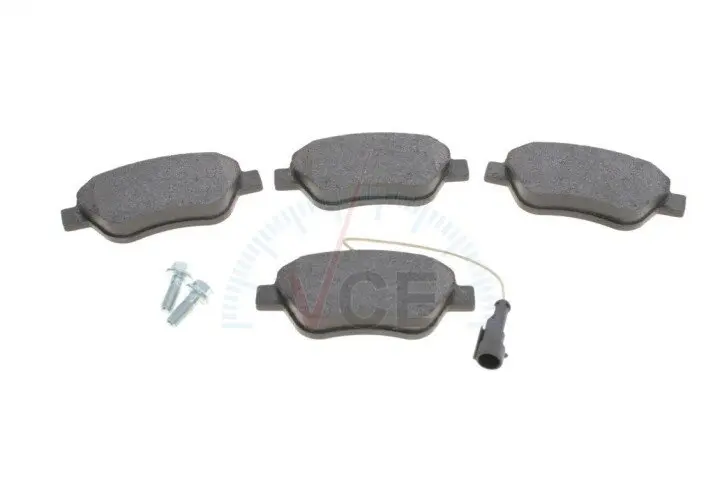 Фото 1 - Комплект гальмівних колодок, дисковий гальмо DELPHI LP1722 Комплект гальмівних колодок, дисковий гальмо DELPHI LP1722 (фото 1)