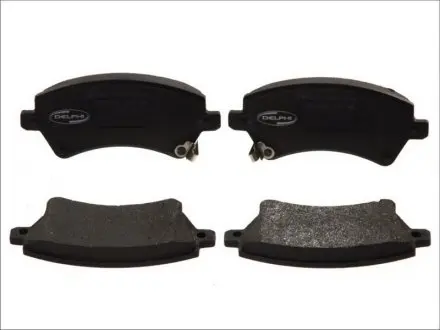 Комплект гальмівних колодок, дискове гальмо DELPHI LP1737