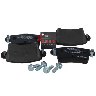 Комплект тормозных колодок, дисковый тормоз DELPHI LP1747