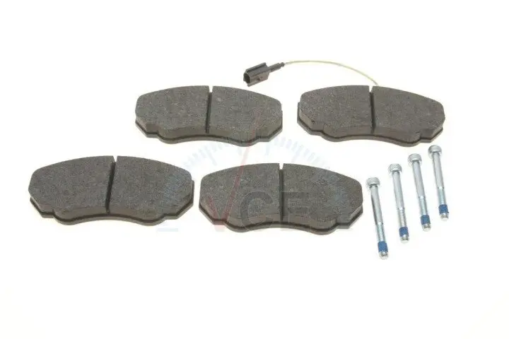 Комплект гальмівних колодок, дискове гальмо DELPHI LP1750 (фото 1)