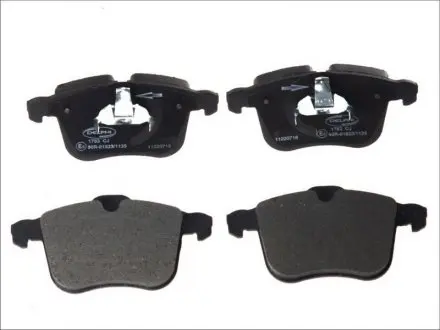 Комплект тормозных колодок, дисковый тормоз DELPHI LP1783