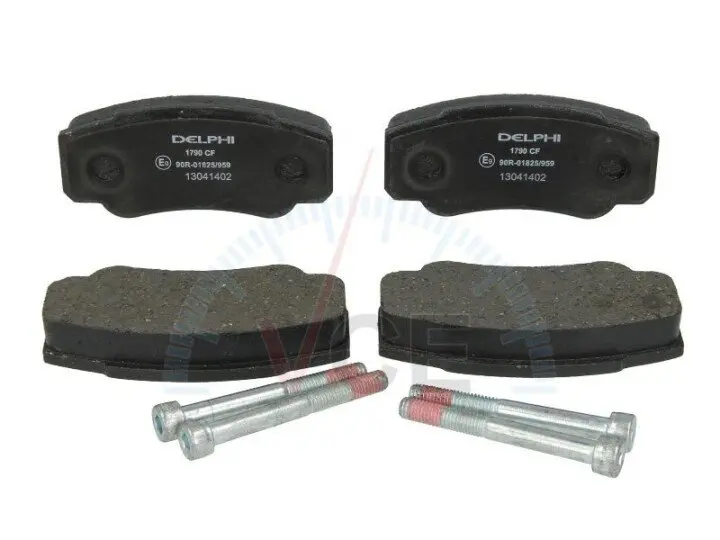 Комплект тормозных колодок, дисковый тормоз DELPHI LP1790 (фото 1)