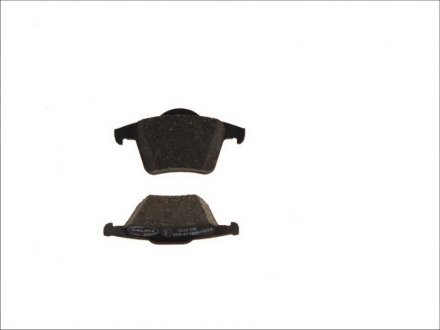 Комплект тормозных колодок, дисковый тормоз DELPHI LP1835 (фото 1)