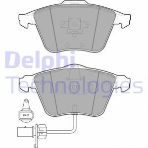 Комплект тормозных колодок, дисковый тормоз DELPHI LP1922 (фото 1)