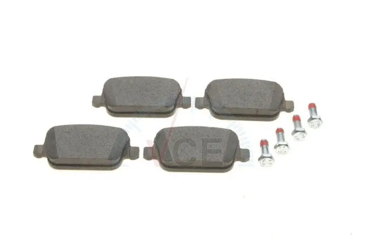 Комплект гальмівних колодок, дискове гальмо DELPHI LP1969 (фото 1)