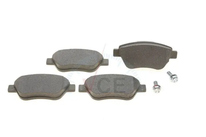 Фото 1 - Комплект тормозных колодок, дисковый тормоз DELPHI LP1989 Комплект тормозных колодок, дисковый тормоз DELPHI LP1989 (фото 1)