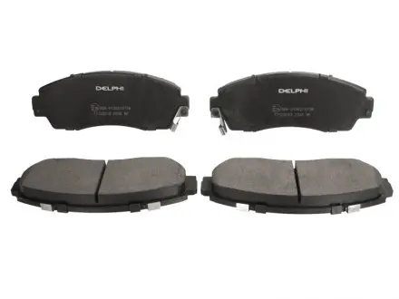 Комплект тормозных колодок, дисковый тормоз DELPHI LP2046