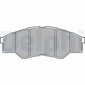 Тормозные колодки, дисковые. DELPHI LP2060