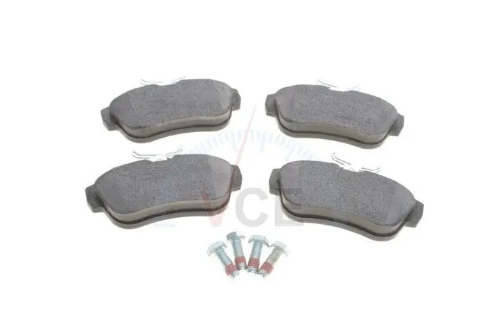 Фото 1 - Комплект гальмівних колодок, дискове гальмо DELPHI LP2071 Комплект гальмівних колодок, дискове гальмо DELPHI LP2071 (фото 1)