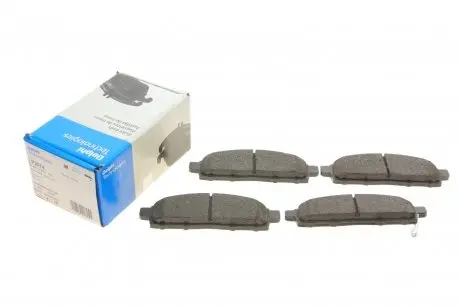 Комплект тормозных колодок, дисковый тормоз DELPHI LP2074