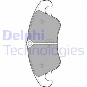 Комплект тормозных колодок, дисковый тормоз DELPHI LP2077 (фото 1)