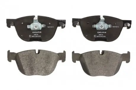 Комплект гальмівних колодок, дискове гальмо DELPHI LP2090