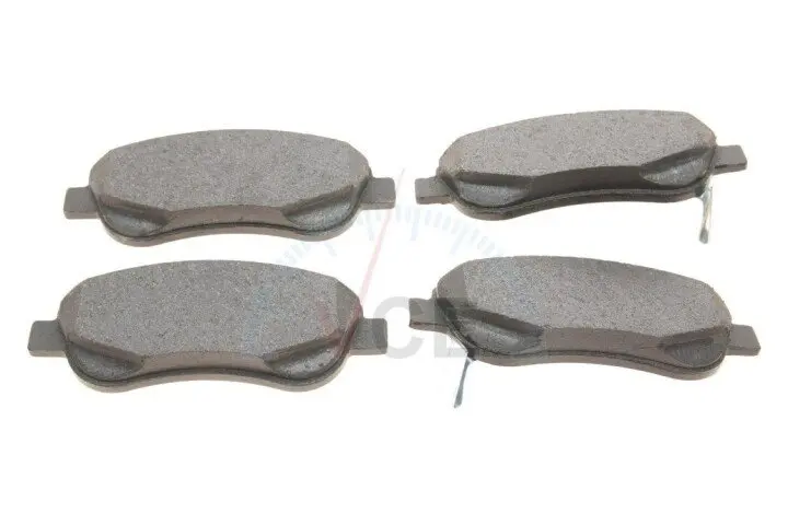 Комплект тормозных колодок, дисковый тормоз DELPHI LP2093 (фото 1)